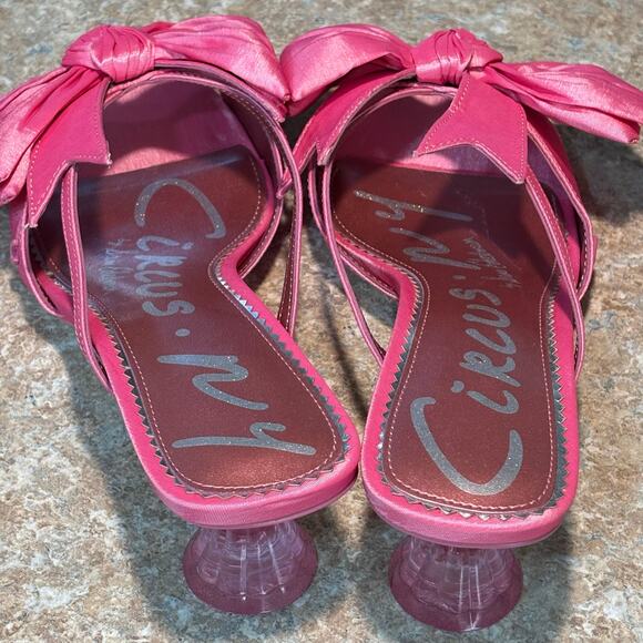 Circus NY Sam Edelman Women's Natalina Bow Kitten Heel Dress Sandals New Size 11 - Picture 13 of 13